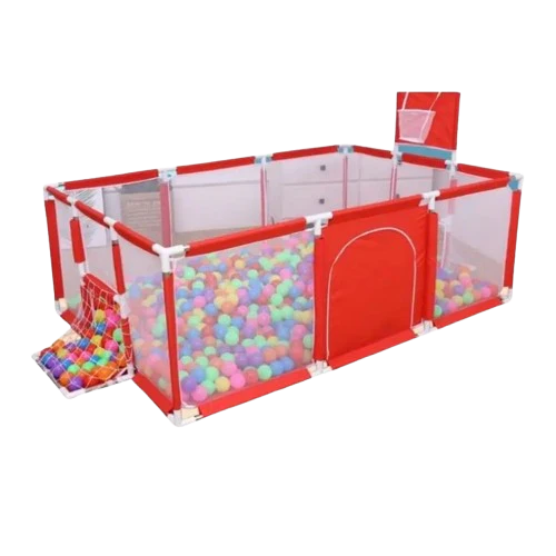 Parc bébé avec foot et basket + 20 Balles colorées