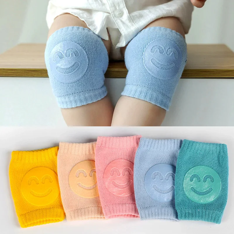 Chaussettes de protection des genoux Leggings avec visage souriant – Image 6