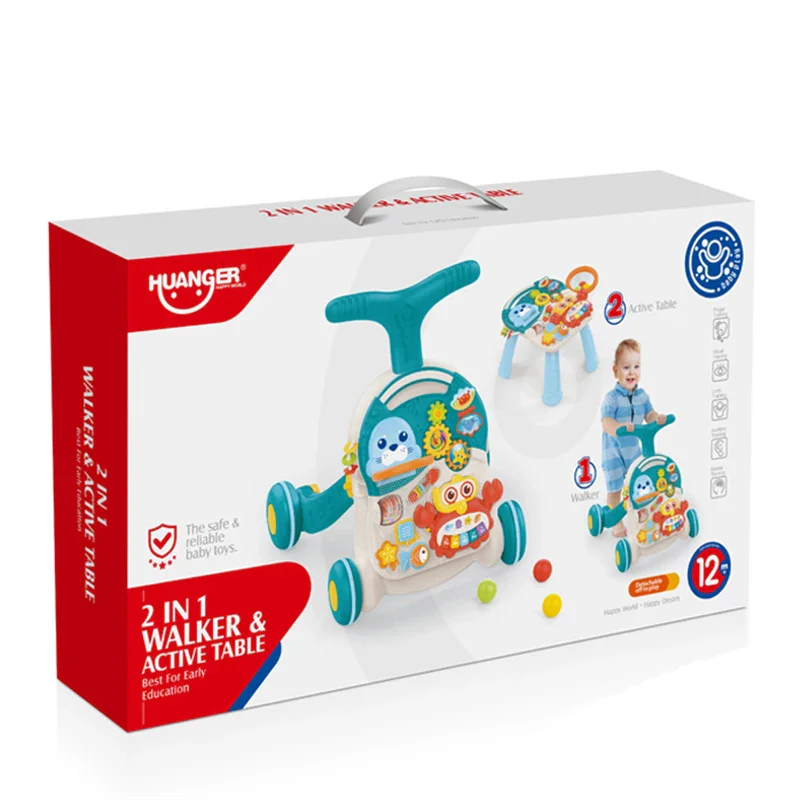 Trotteur 2 en 1 - Table d'activité - HUANGER – Image 3