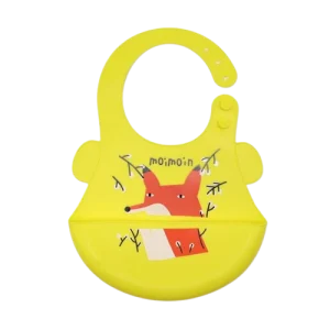 Bavoir en silicone - RENARD