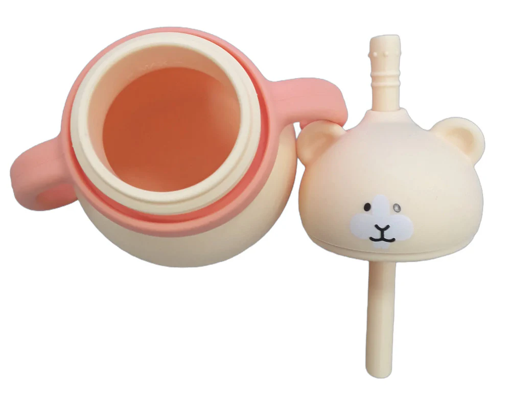 Gobelet en silicone avec poignée – Image 2