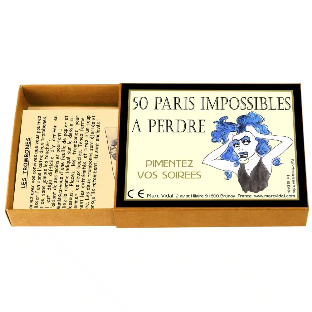 50 paris impossibles à perdre – Marc Vidal
