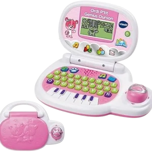 Ordi P'tit Genius Ourson rose - Vtech