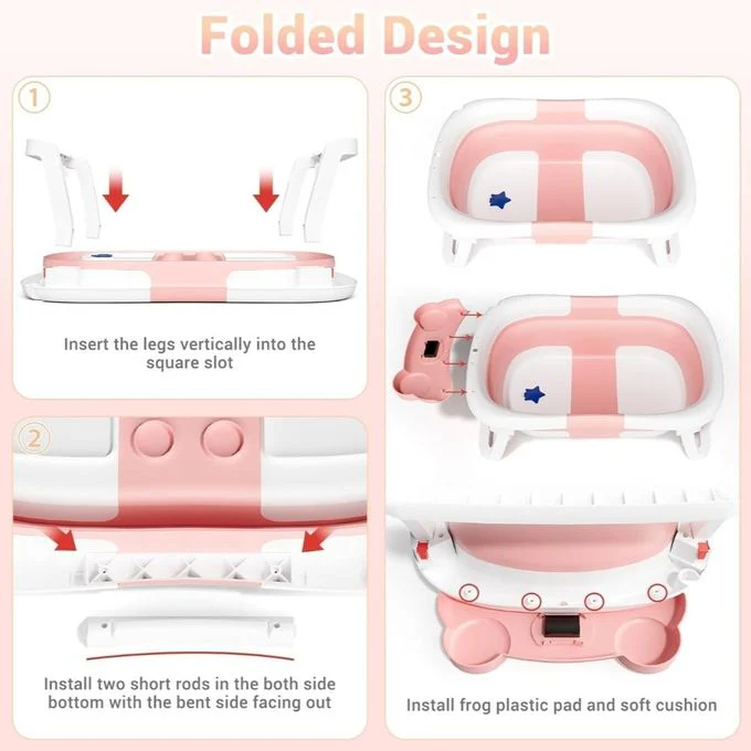 Baignoire pliable avec coussin – MY BEBE – Image 5