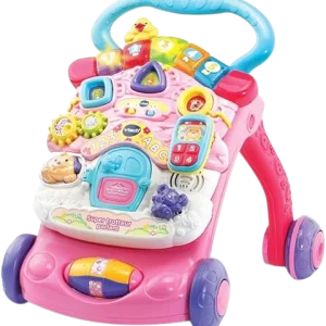 Super trotteur parlant 2 en 1 Rose