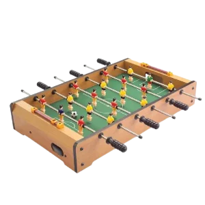 Table Jeu football babyfoot en bois pour 2 joueurs