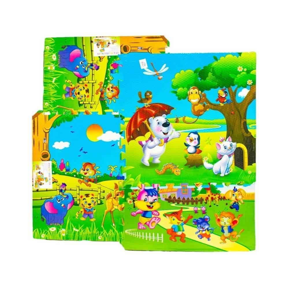 Tapis puzzle ' Animaux ' en mousse - EVA – Image 3