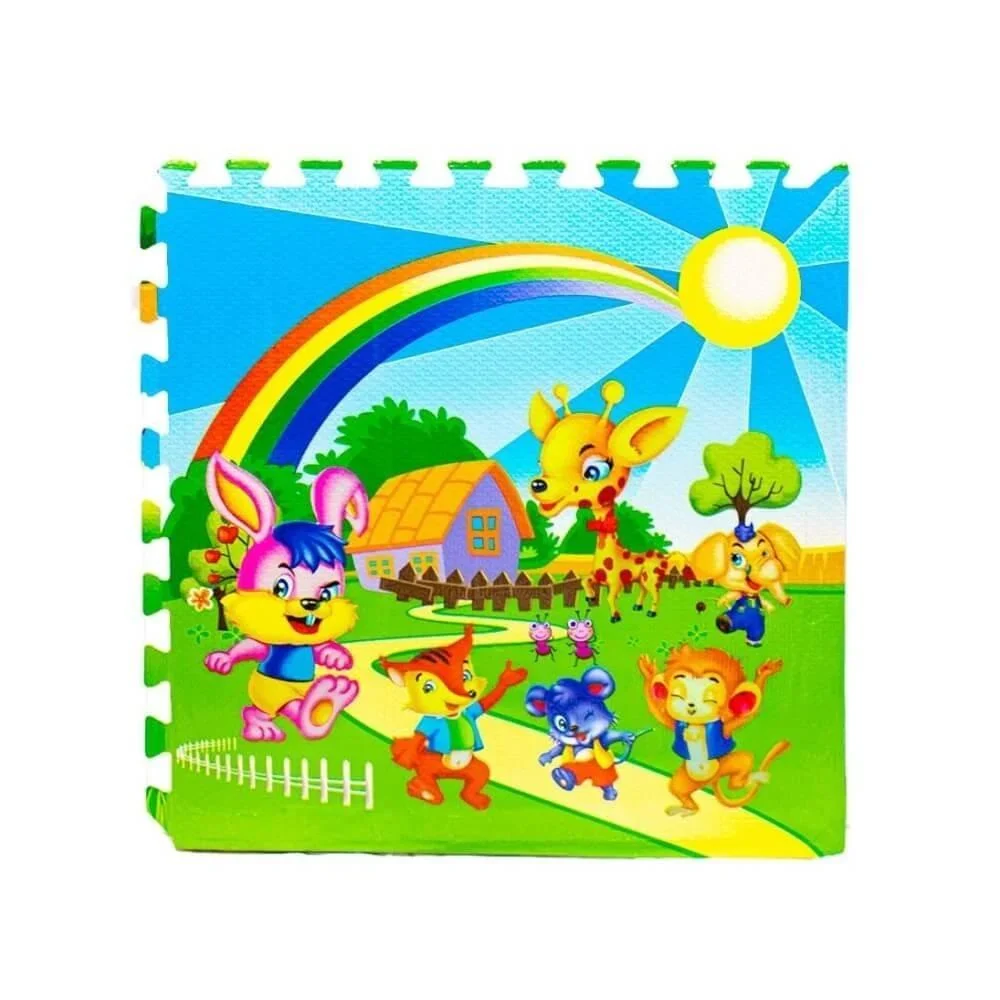 Tapis puzzle ' Animaux ' en mousse - EVA – Image 4