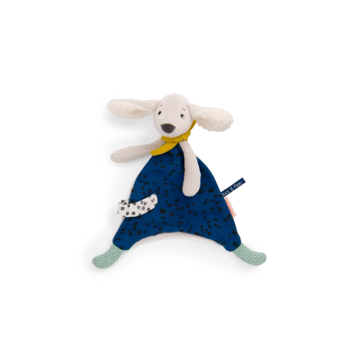 Doudou Puce Bleu Puce et Pilou – MOULIN ROTY