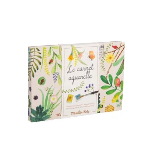 Carnet Aquarelle Le Jardin du Moulin – MOULIN ROTY