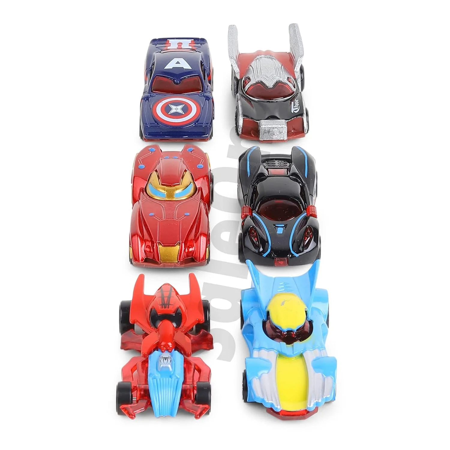 Jouet de voiture de course en alliage pour enfants - Avengers Anime – Image 4
