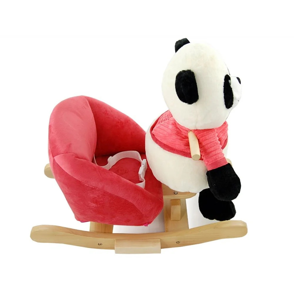 Chaise à bascule en peluche animaux – Image 5