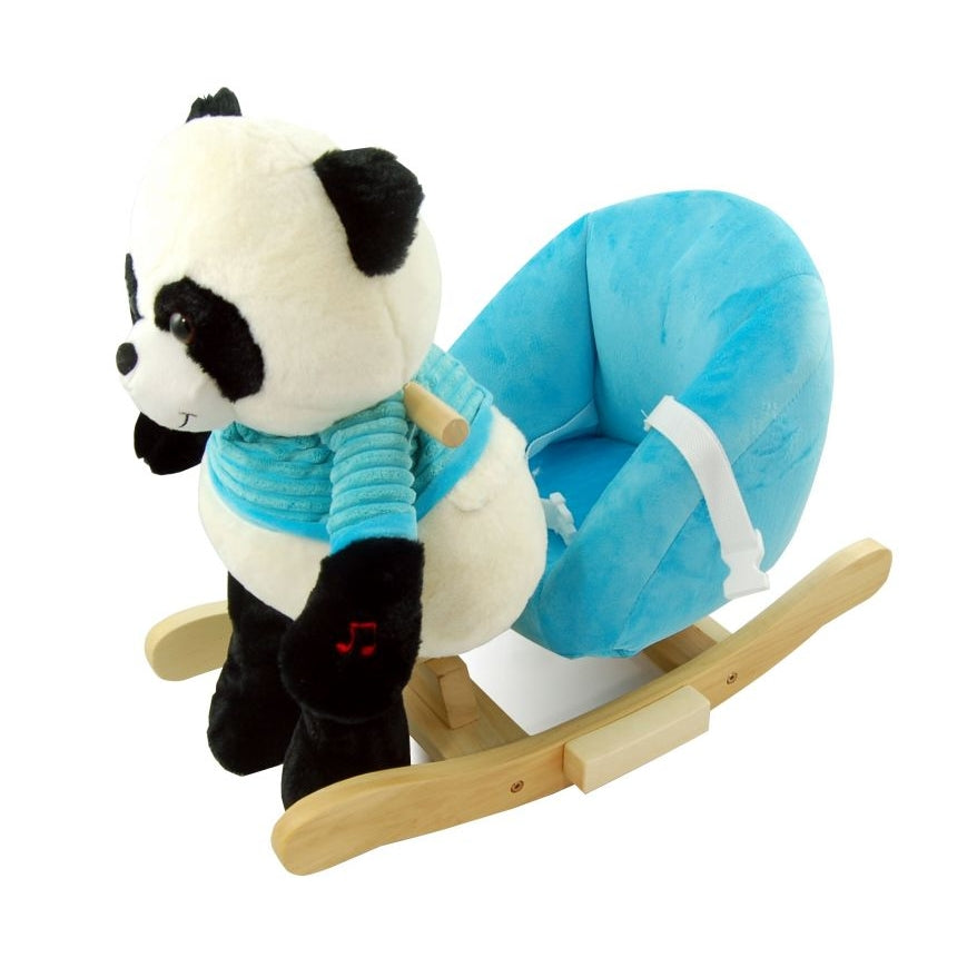 Chaise à bascule en peluche animaux – Image 7