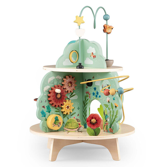 Jardin multi-activités Trois petits lapins – Moulin Roty – Image 2