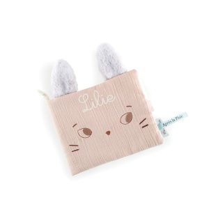 Album photos textile rose à broder – Après la pluie – MOULIN ROTY