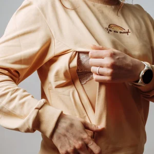 Sweat d'allaitement "Latte"