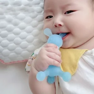 Anneau De Dentition Réfrigéré Silicone claire | Lapereau