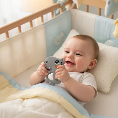 Anneau De Dentition Réfrigérant Silicone | Bébé T-Rex – Image 3