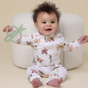 Anneau de Dentition Silicone | Jouet Bébé Mr. Bunny™