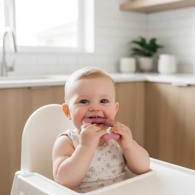 Anneau de dentition bébé ColorKids™ | Fleur – Image 2