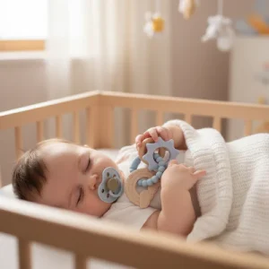 Anneau de dentition bébé silicone | Petit Ludo™