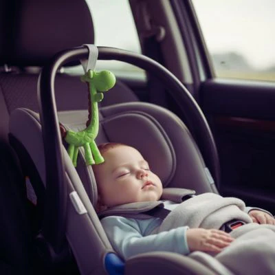 Anneau de dentition réfrigéré girafe en silicone | Zaza – Image 5