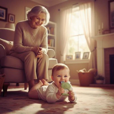 Anneau de dentition réfrigérant ourson en silicone |Teddy™ – Image 3