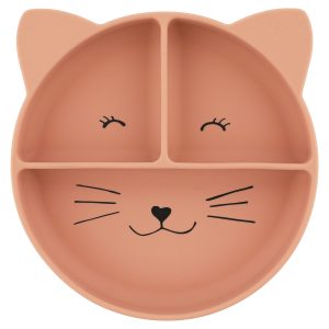Assiette ventouse silicone compartiment Mrs Cat – TRIXIE