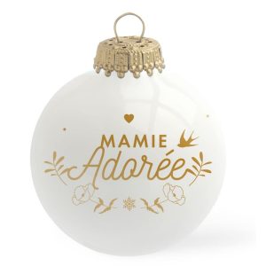 Boule de Noël – Mamie adorée – BAUBELS