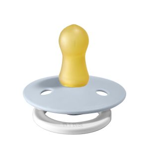 Tétine – 2 tailles au choix – Bleu Layette Phosphorescent – BIBS