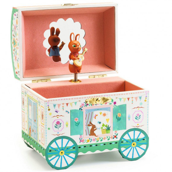 Boîte à musique roulotte enchantée – DJECO