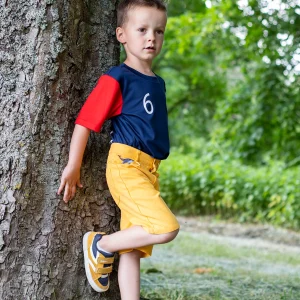 Bermuda garçon jaune