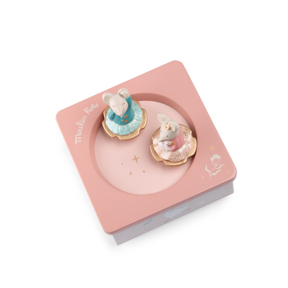 Boîte à musique deux souris La Petite École de Danse – MOULIN ROTY – Image 2