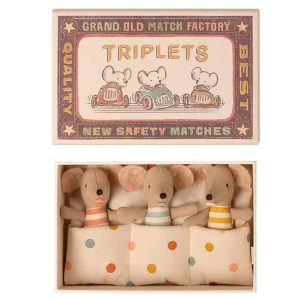 Souris Triplets dans une Boîte d&rsquo;allumettes – Maileg