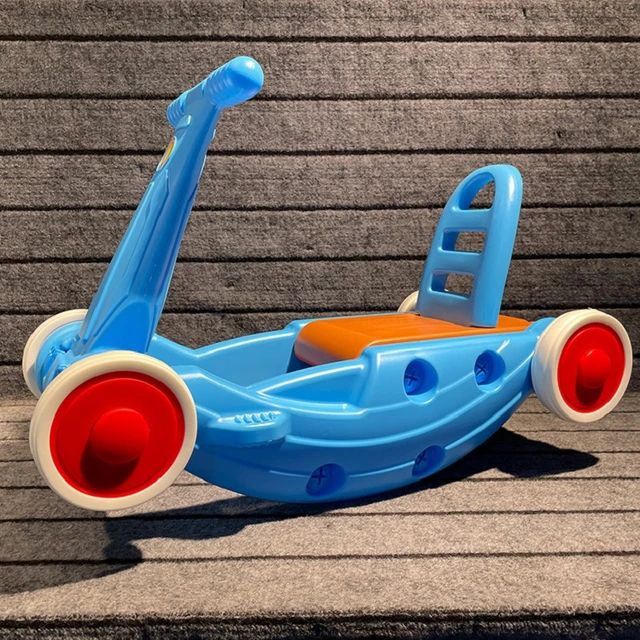 Trotteur à bascule 3 en 1 Bleu – Image 3