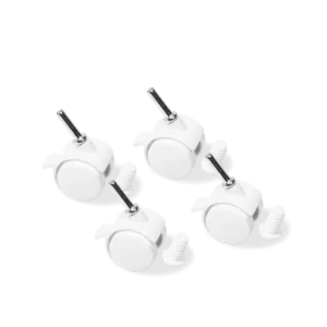 Kit 4 Roulettes à frein pour Lit Bébé