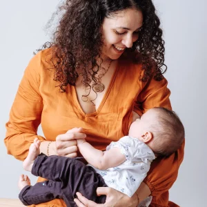 Robe d'allaitement "Mocha"