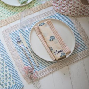 Set de table personnalisé