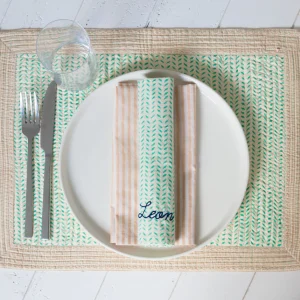 Set de table personnalisé