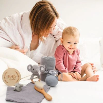 Coffret cadeau naissance | Éléphant 7 pièces – Image 2