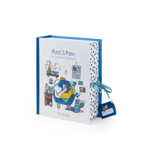 Coffret naissance PUCE ET PILOU – MOULIN ROTY