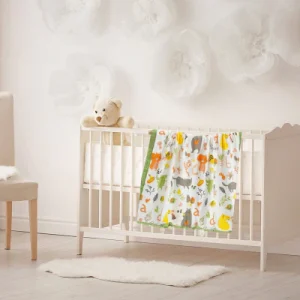 Couverture bébé-|Mousseline|-Bambou