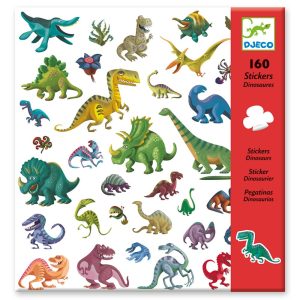 160 stickers dinosaures – DJECO