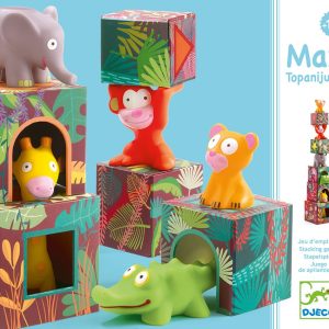 Cubes imagiers Maxi topanijungle – DJECO