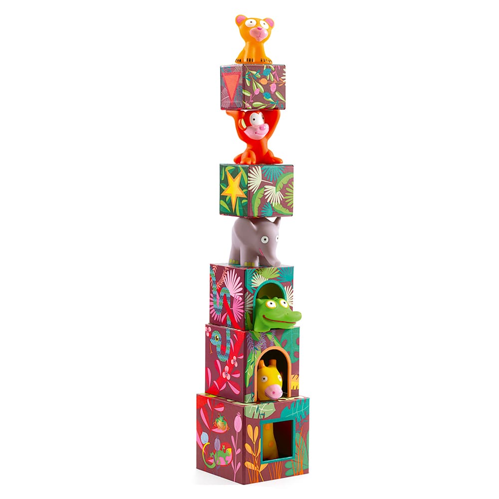 Cubes imagiers Maxi topanijungle – DJECO – Image 2
