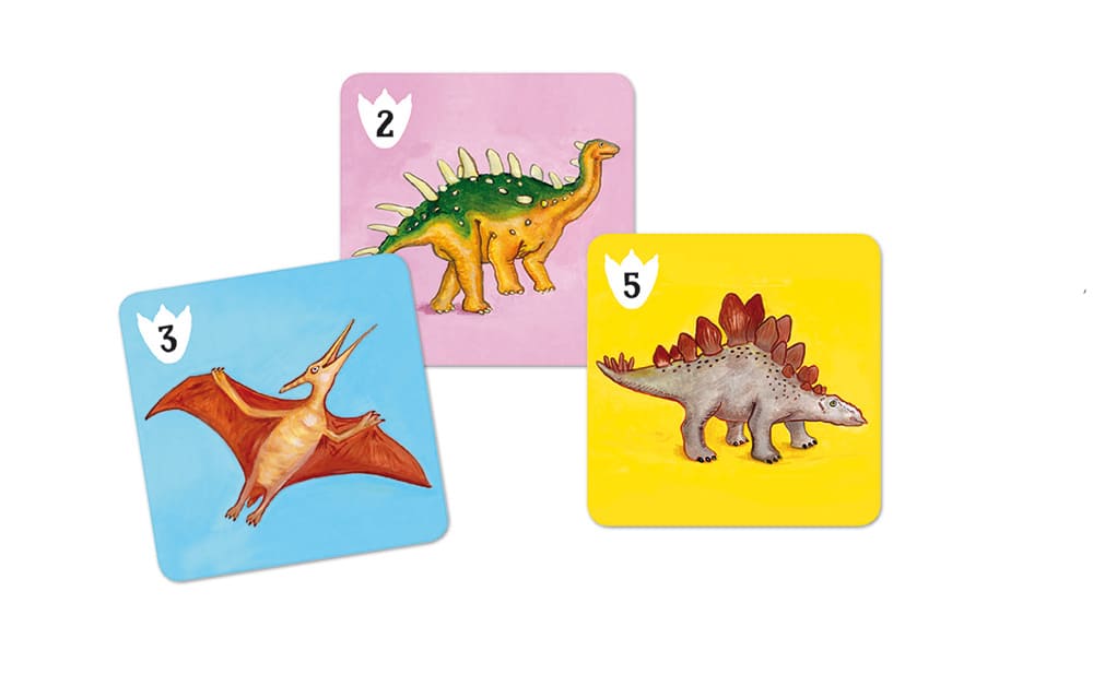 Jeu de cartes batasaurus mémoire & bataille – DJECO – Image 2