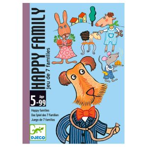 Jeu de cartes happy family 7 familles – DJECO