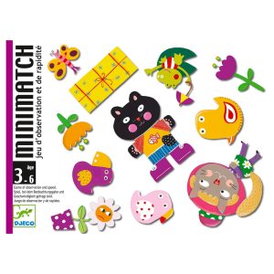Jeu de cartes minimatch observation & rapidité – DJECO