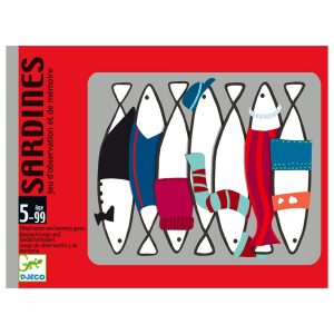 Jeu de cartes sardines mémoire – DJECO