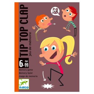Jeu de cartes tip top clap mémoire – DJECO